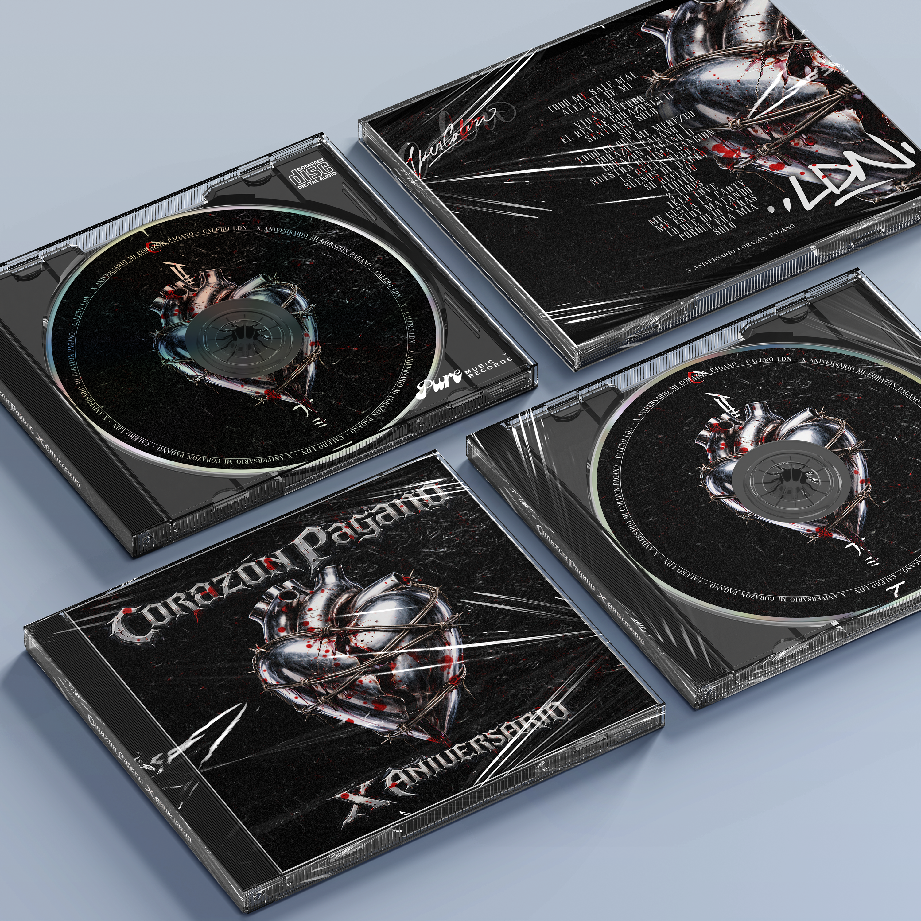 Calero LDN - X Aniversario Corazón Pagano - Doble CD