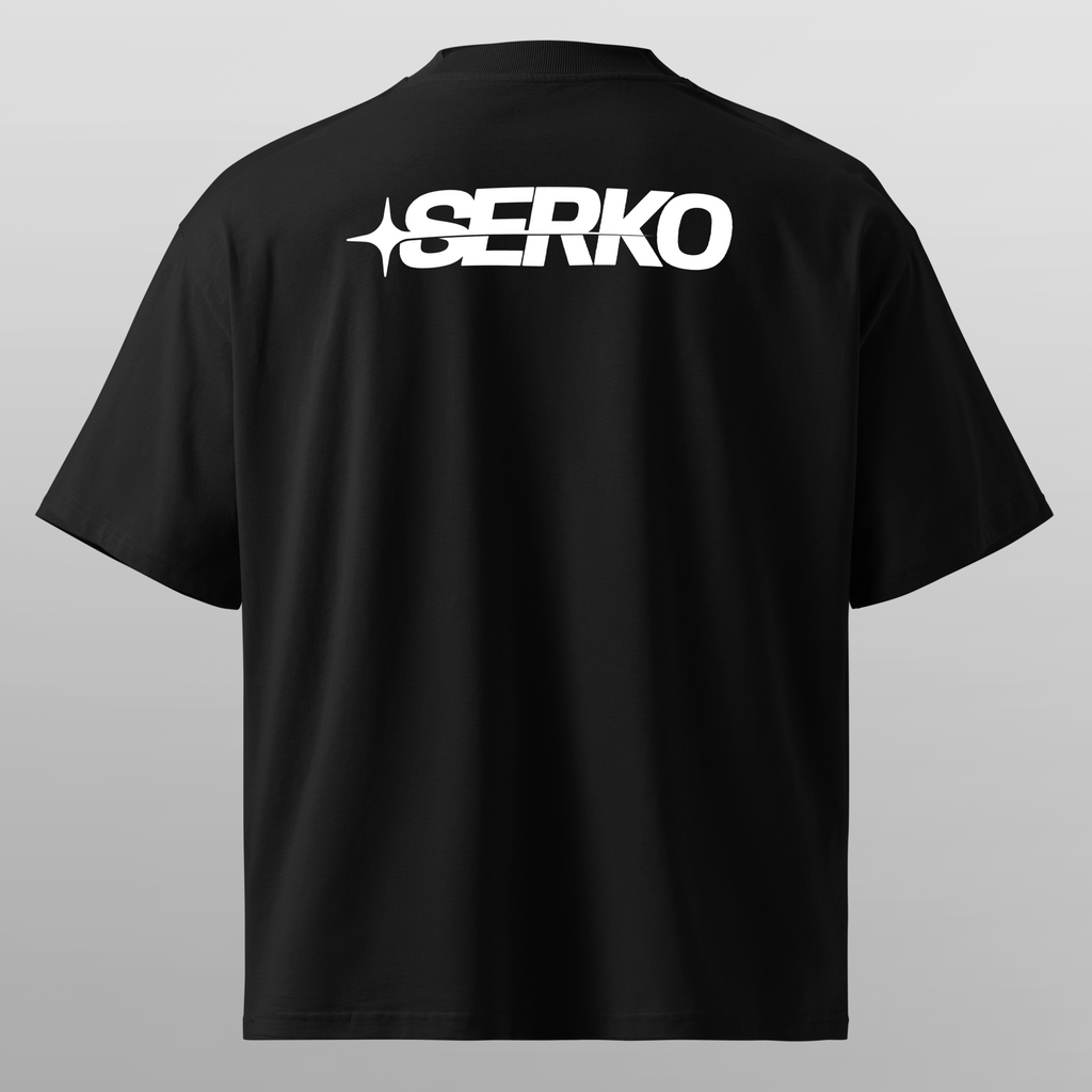 Camiseta "SERKO" Negra