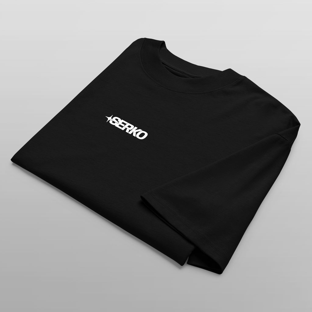 Camiseta "SERKO" Negra